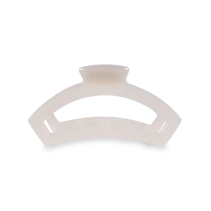 Teleties - Open Coconut White Medium Clip