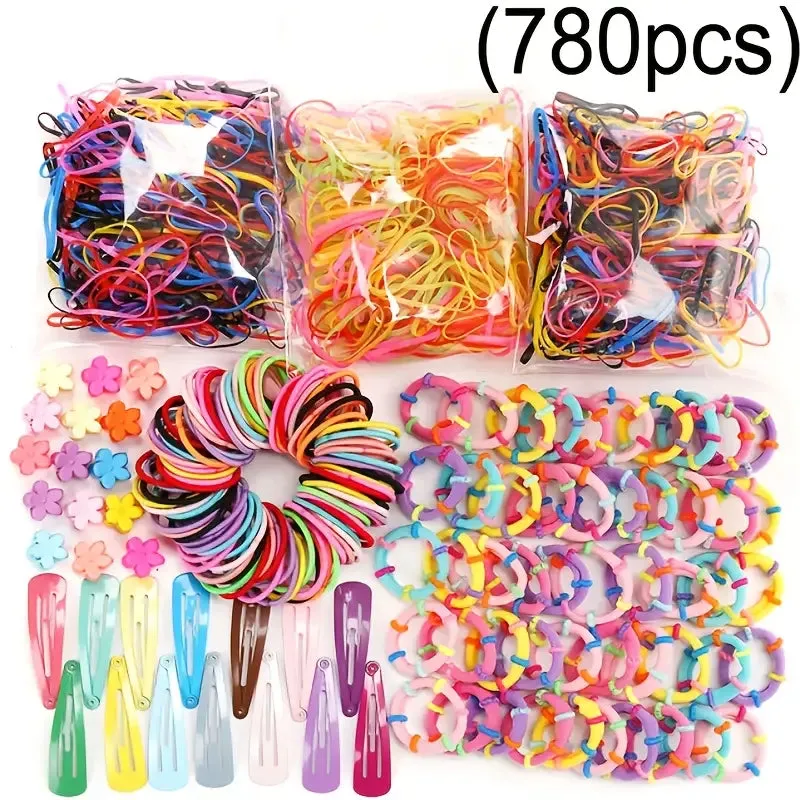 780-Pieces: Hair Accessories for Girls