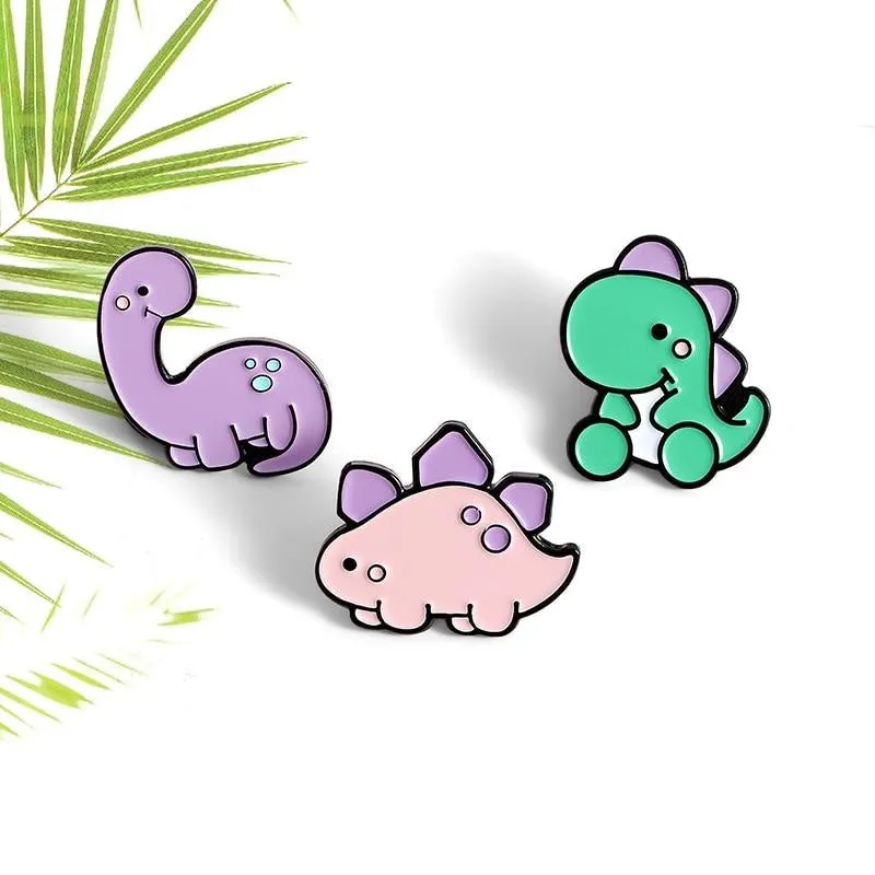 Baby Dino Enamel Pins