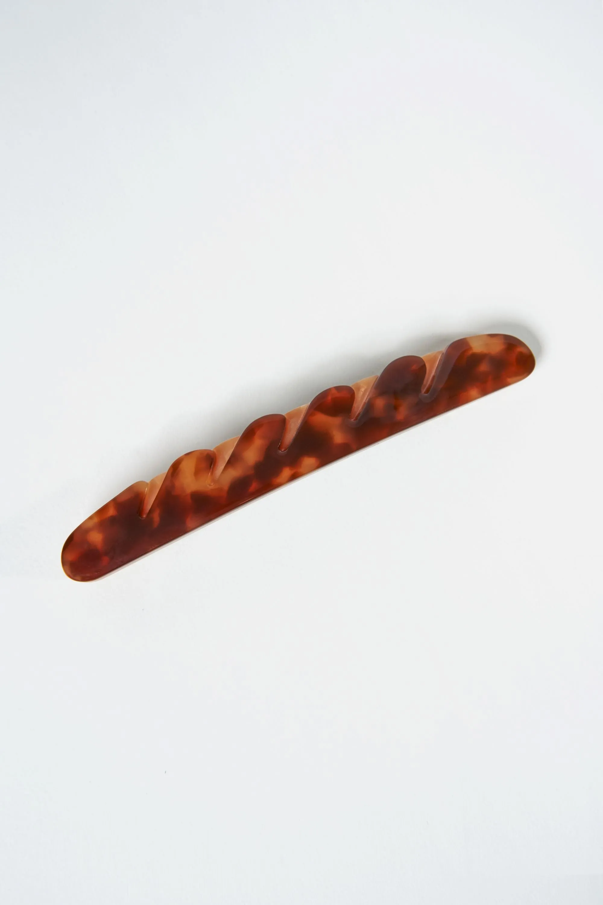 Baguette Barrette (Tortoise Brown)