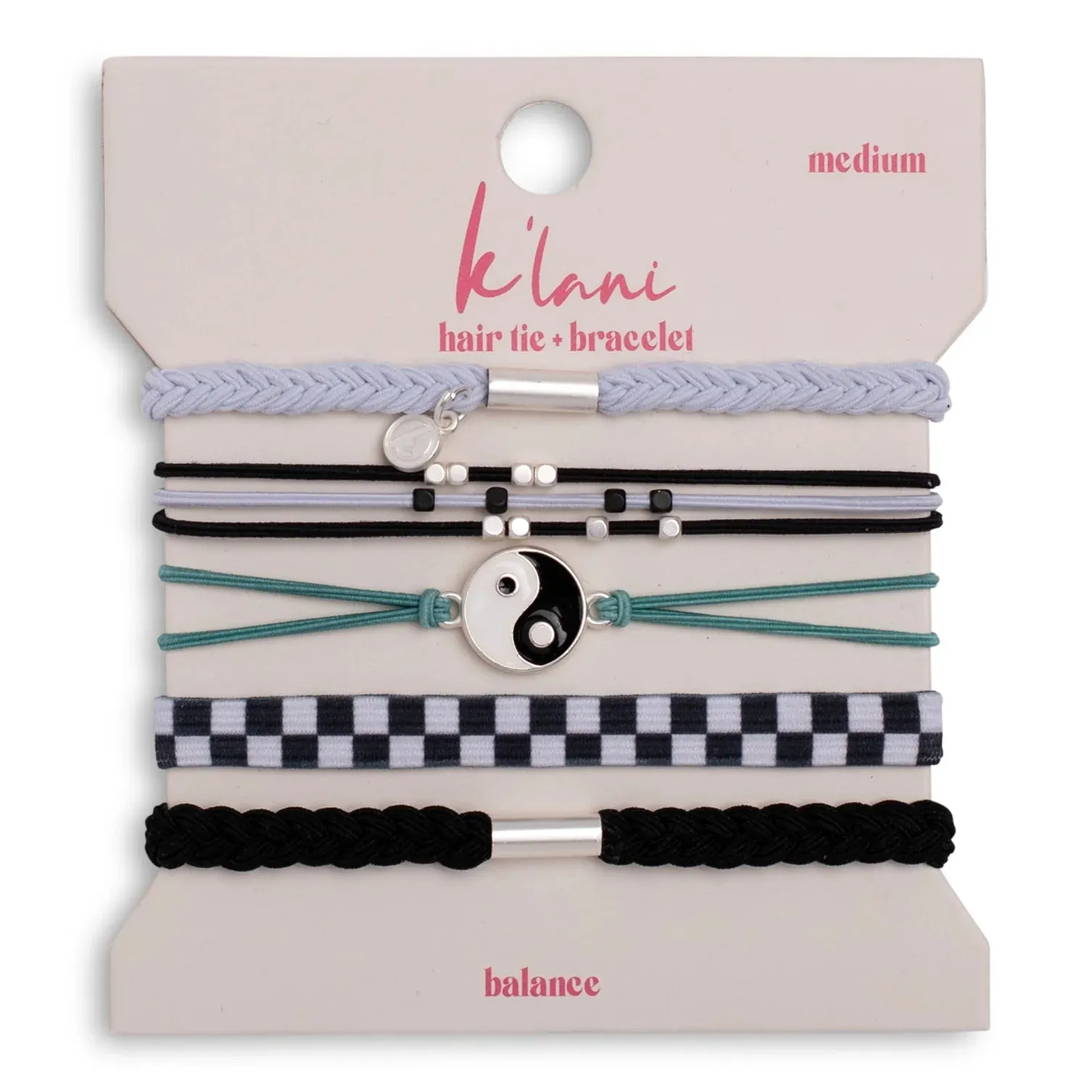 Balance Hair Tie Bracelets