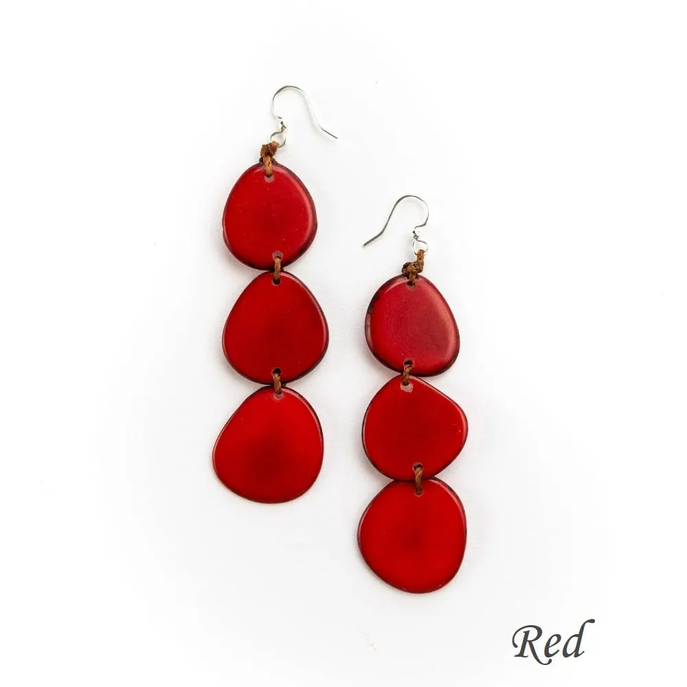 Bali Tagua Earrings