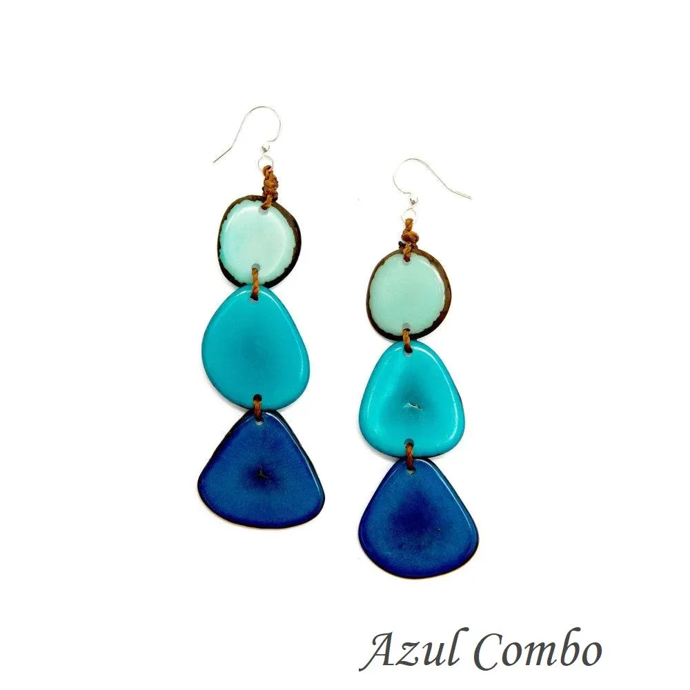 Bali Tagua Earrings