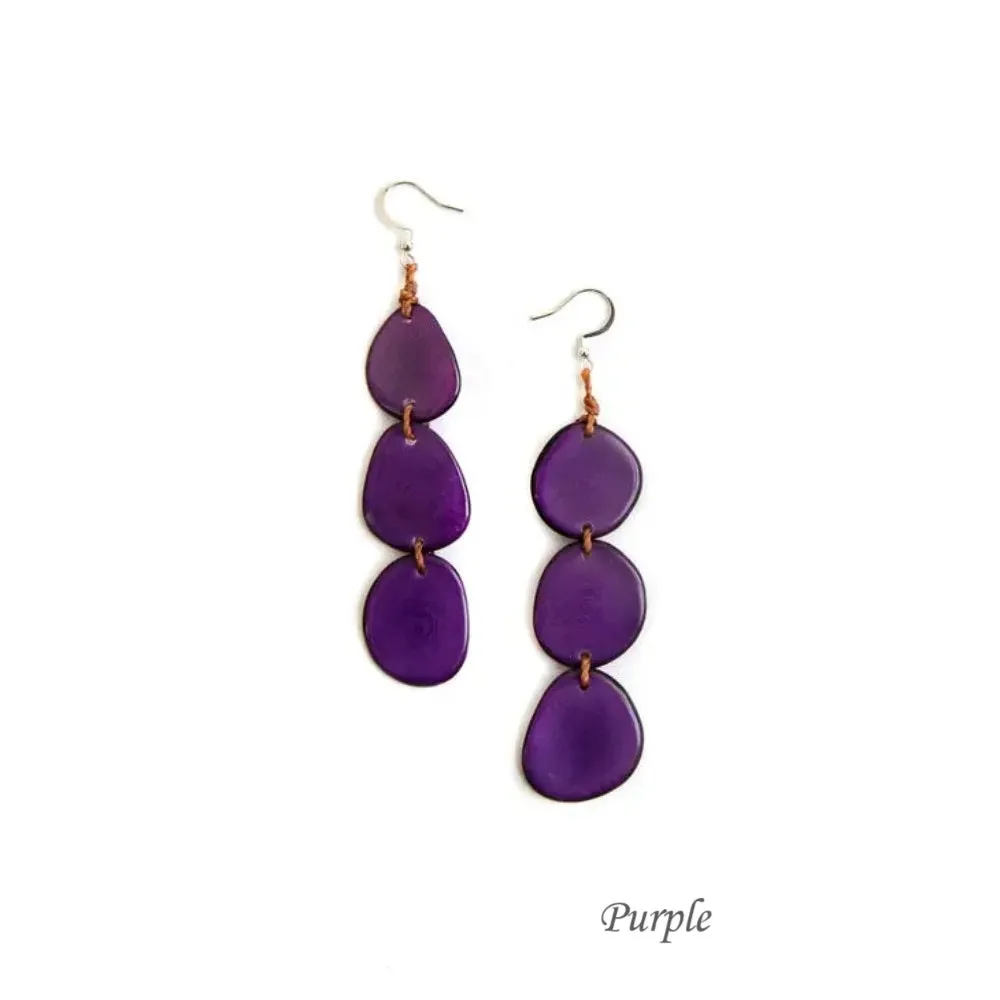 Bali Tagua Earrings