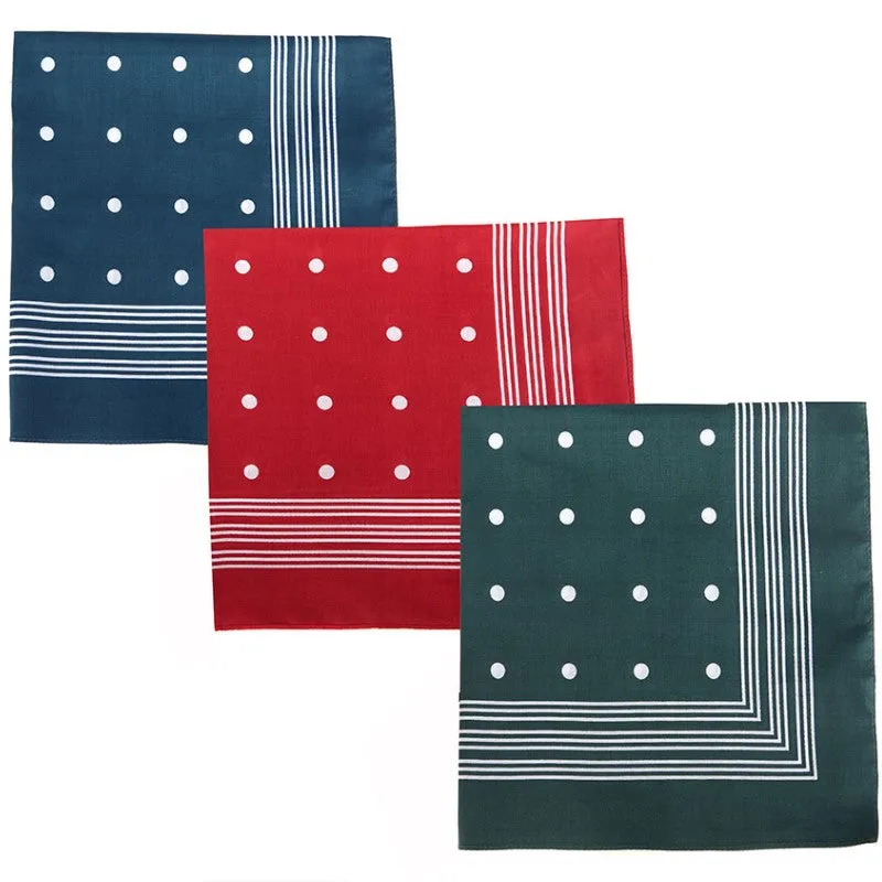 Barbour Handkerchiefs (Set Of 3) - Spotted