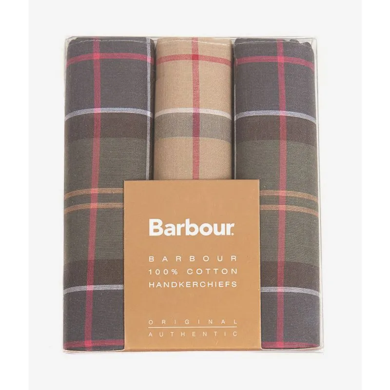 Barbour Handkerchiefs (Set Of 3) - Tartan