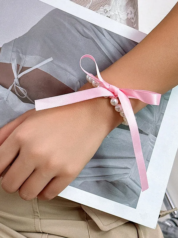 Bowknot Handmade Tied Bracelet Accessories Necklaces Accessories