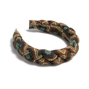 Braided Print Headband