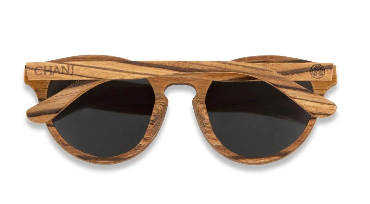 Chanj Sunglasses Coogee Sustainable Handcrafted FSC Wood