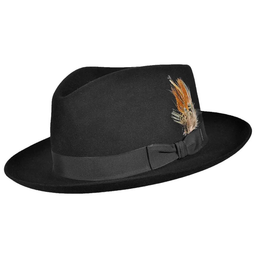 Chatham Wool Felt Fedora by Stetson