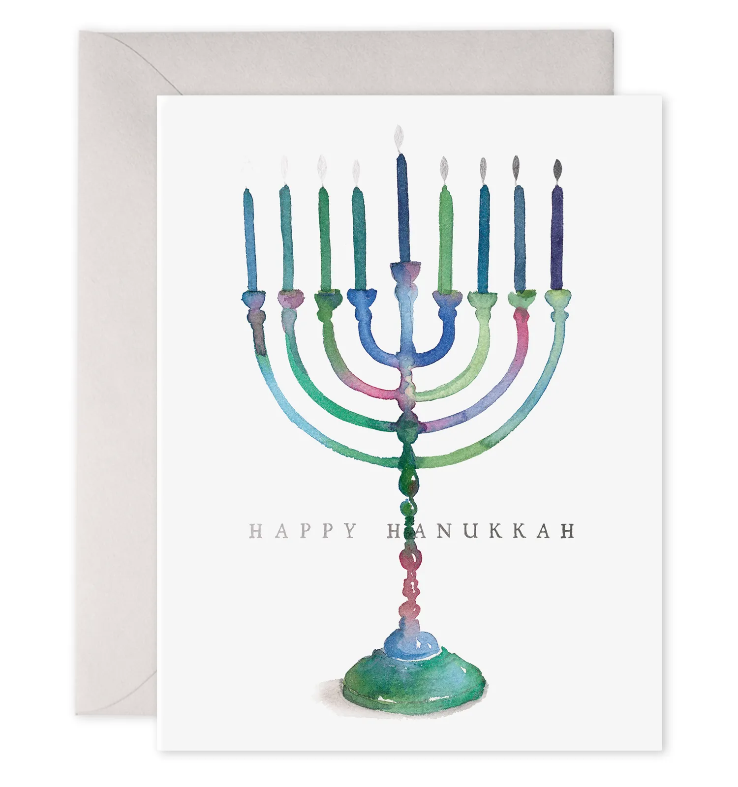 Colorful Menorah