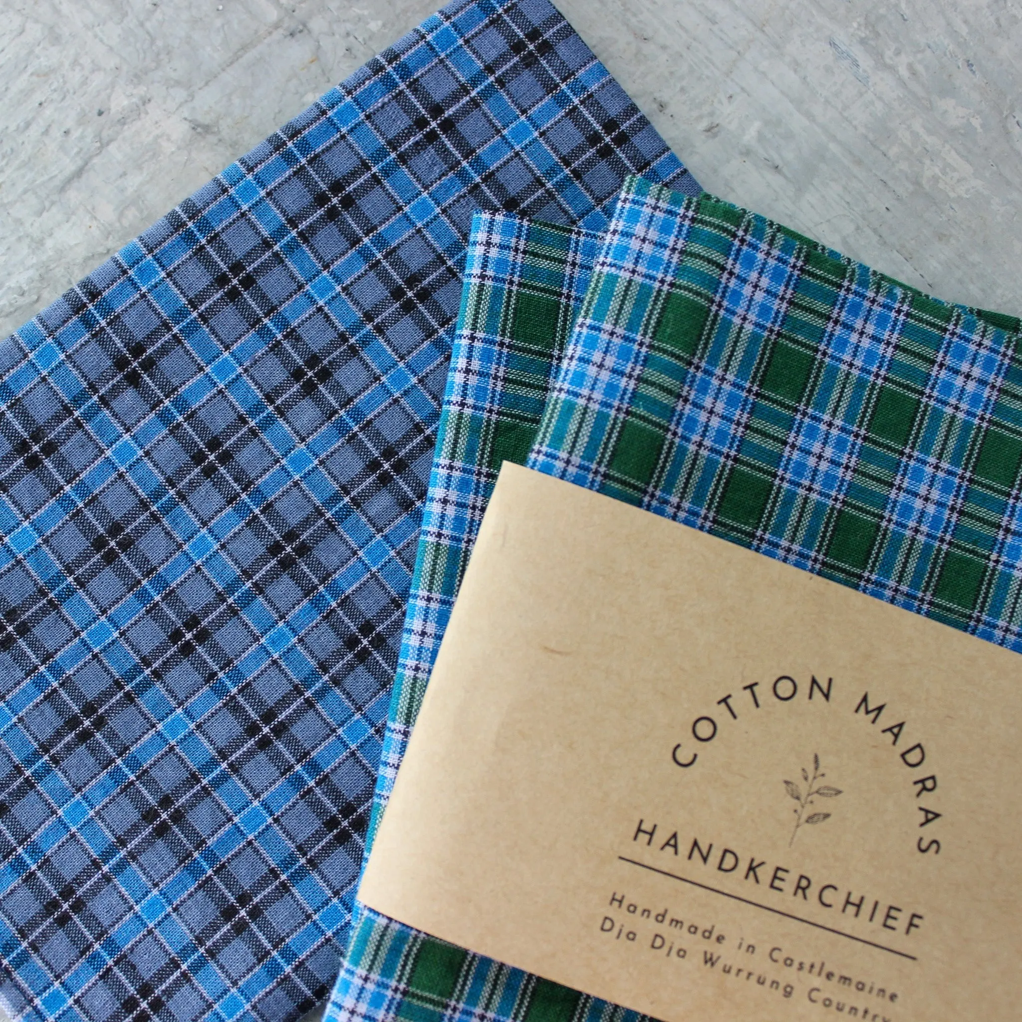 Cotton Madras Handkerchiefs