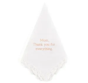 Crocheted Personalized Handkerchief