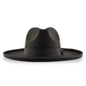 Dallas Pencil Brim Fedora - Black