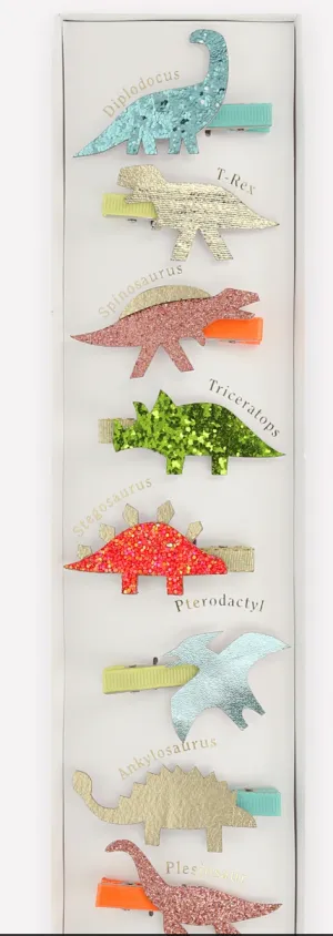 Dino Hair Clips