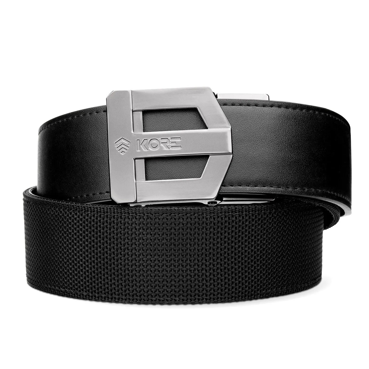 EXECUTIVE PROTECTION BLACK TACTICAL HYBRID OUTER BELT 1.75"