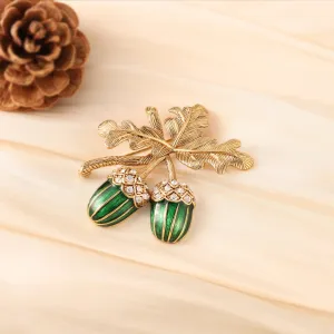 Fashion Luxury Pinecone Brooches