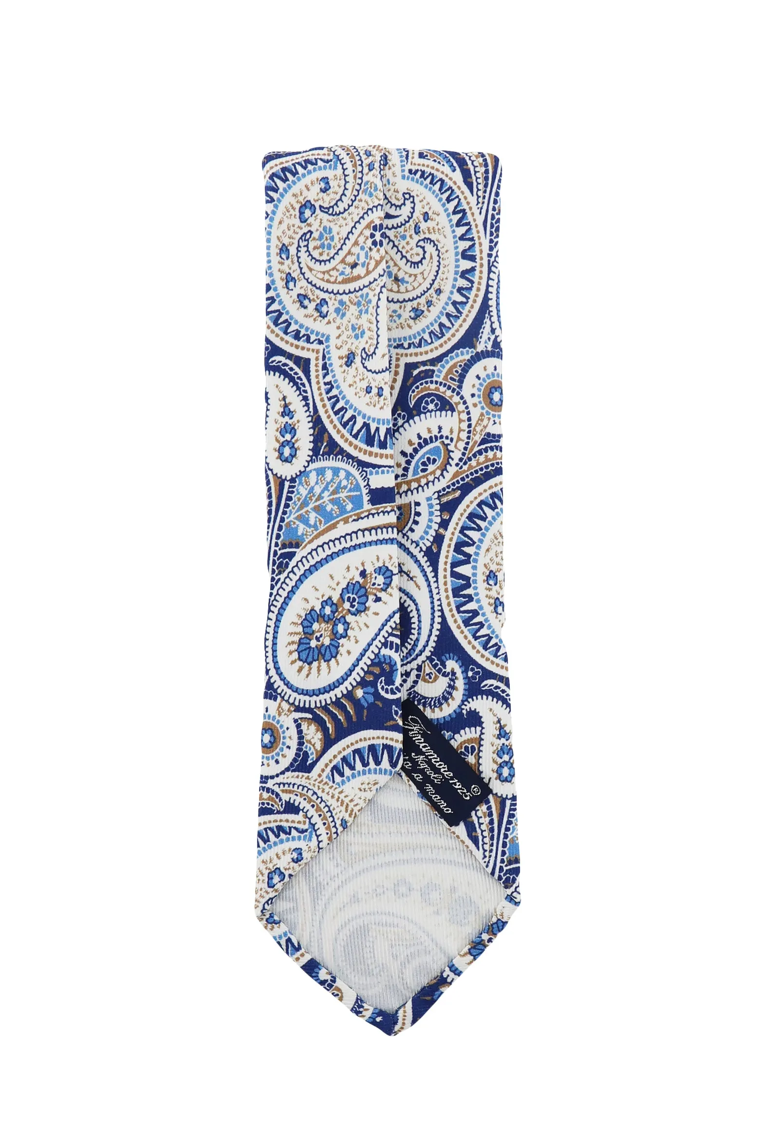 Finamore Napoli Blue Tie