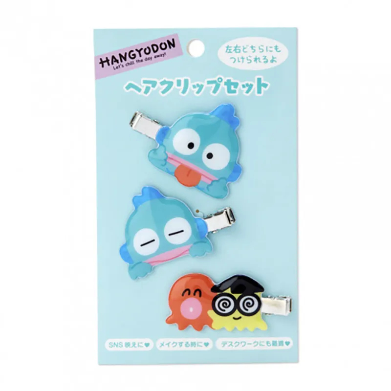 Hangyodon Chill Day Hair Clip Set