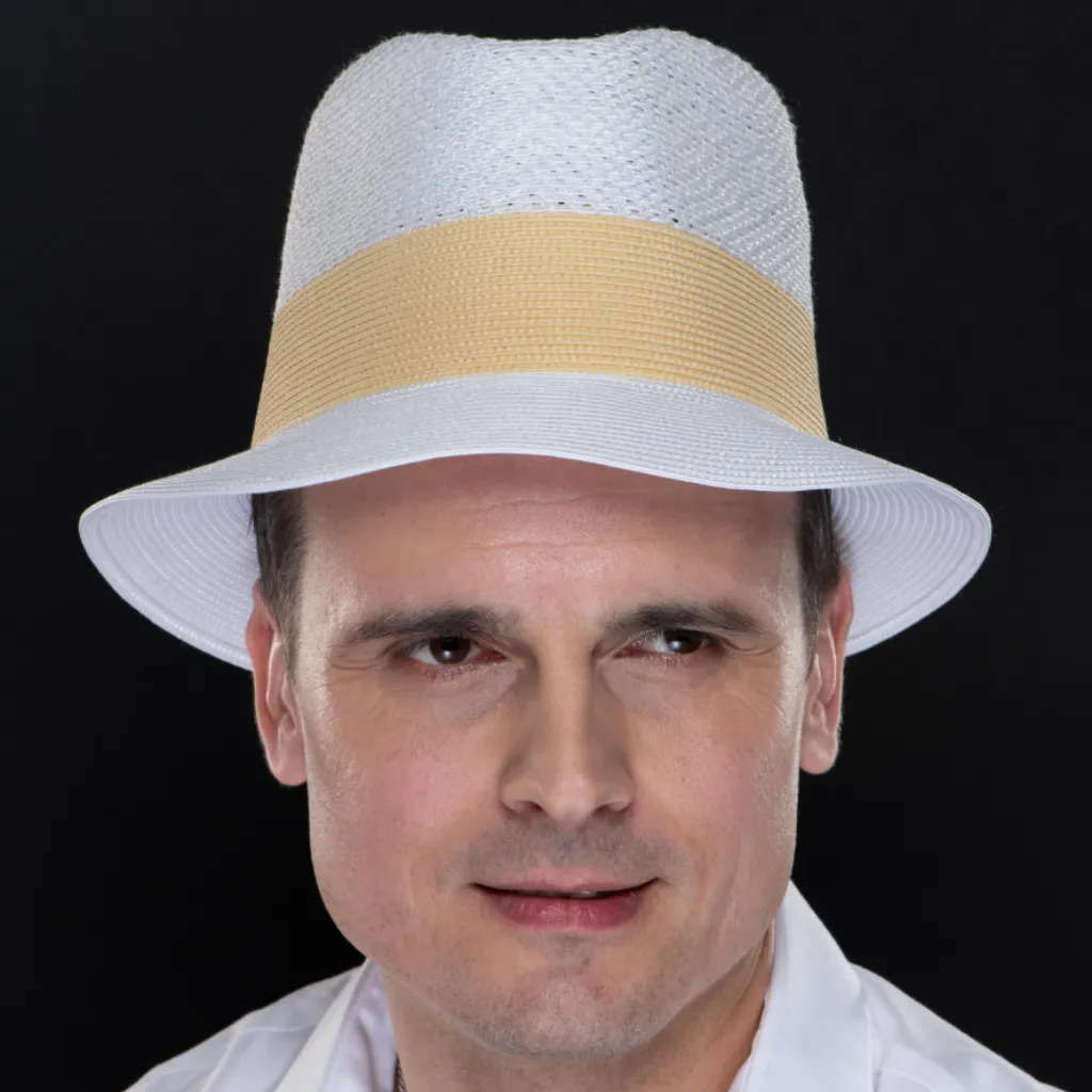 M1709- White men's dress fedora