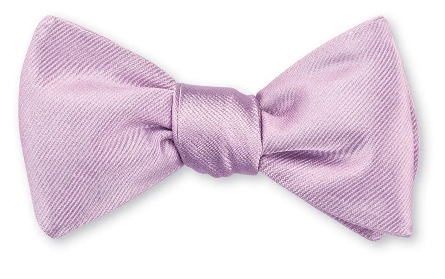 Mauve Derwin Repp Bow Tie - B5033