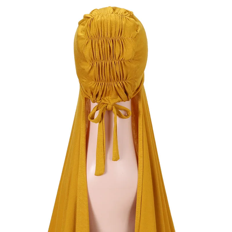 MSL283  Wholesale of Modal Material Headband Set with Bottom Hat Integrated Scarves and Shaves