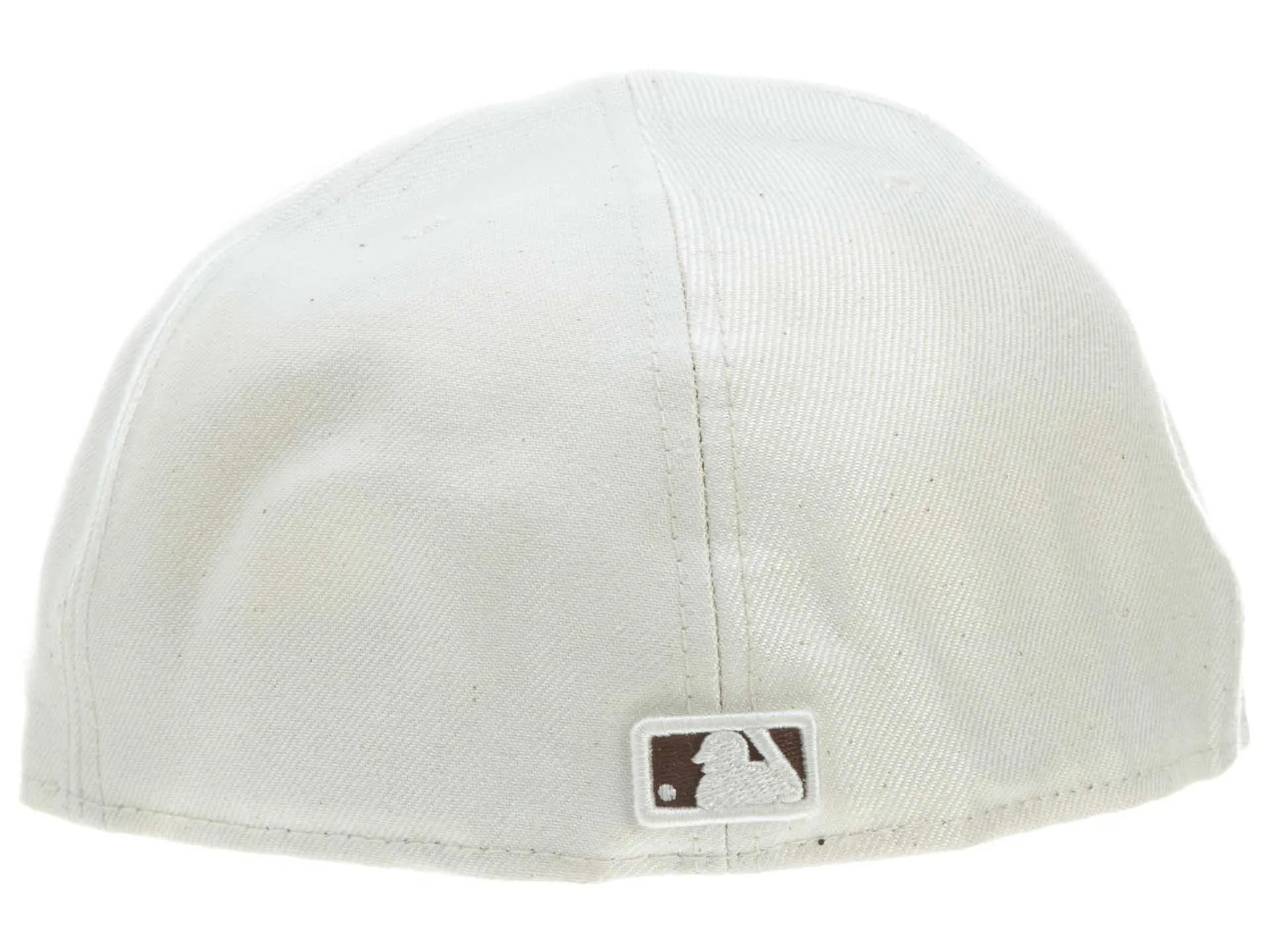 New York Yankees New Era Fitted White/Brown 46