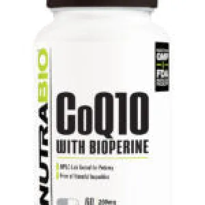 Nutrabio CoQ10 200mg 60 caps