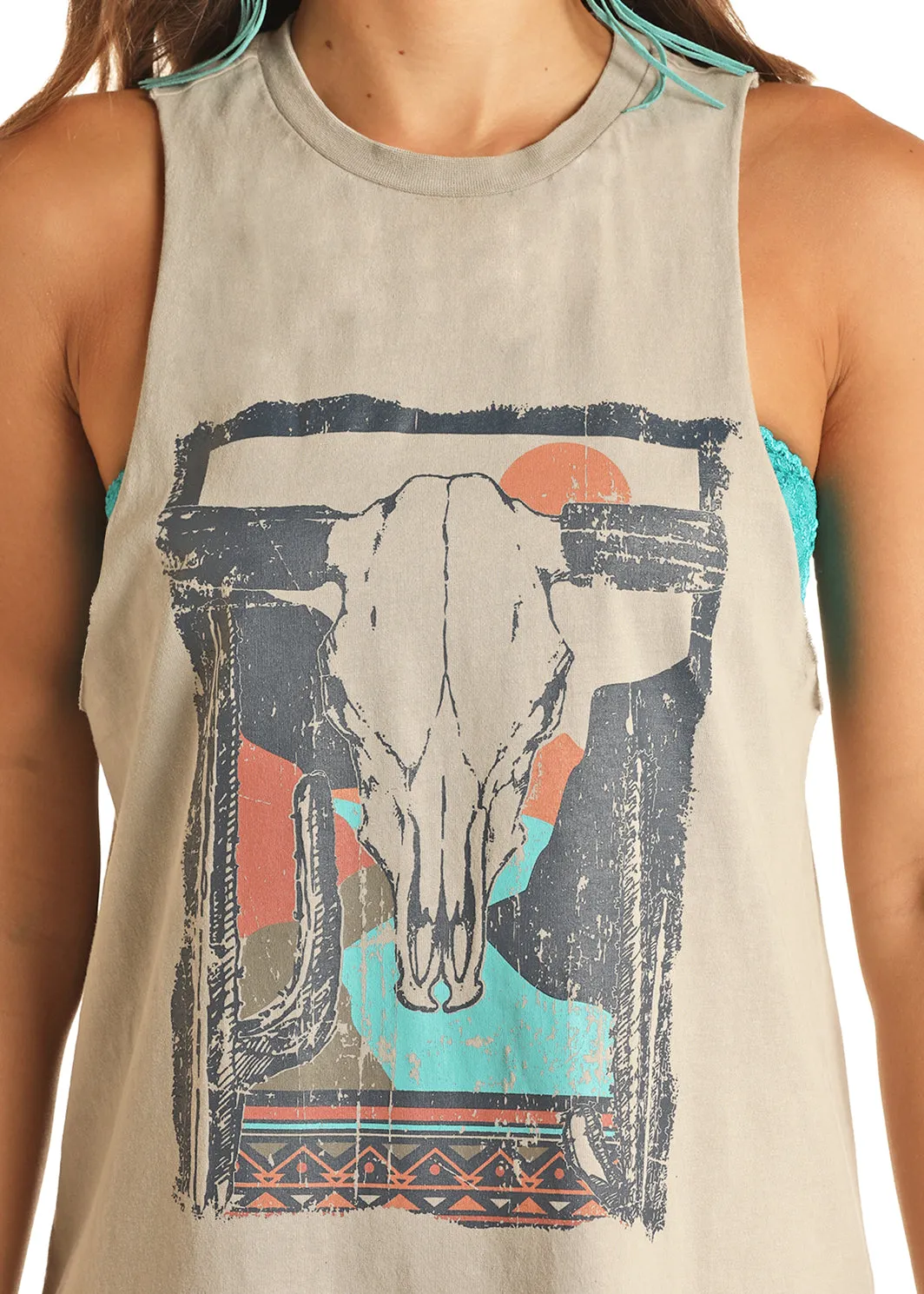 Outlaw Nation Tank Top Shirt Dress