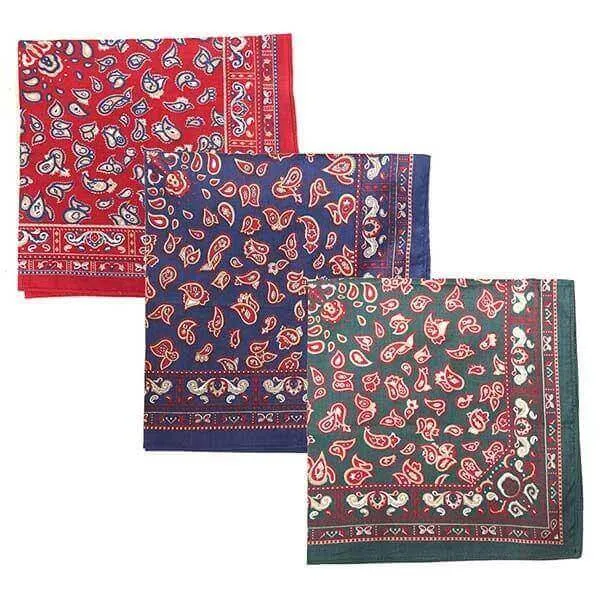 Paisley Handkerchiefs