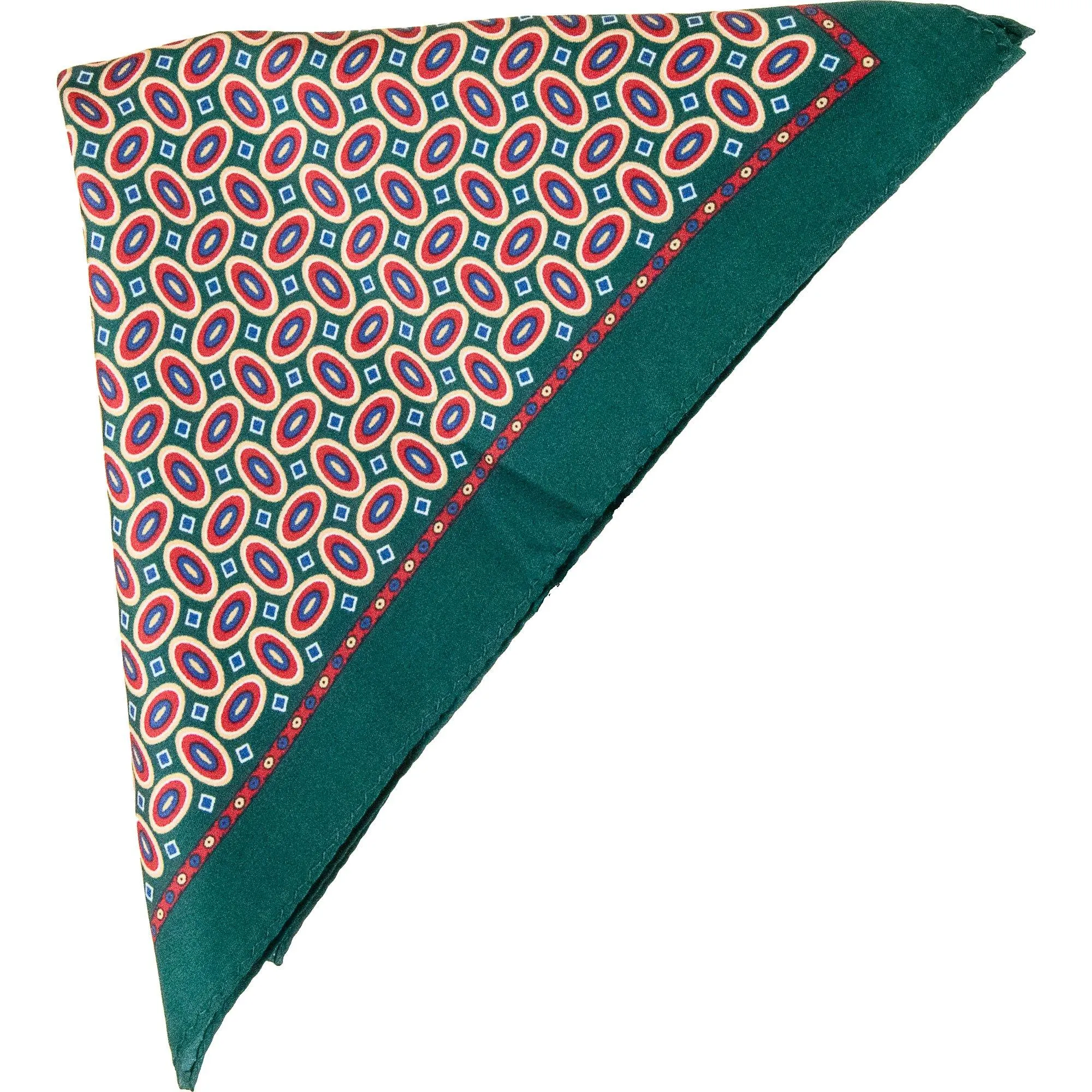 Patterned Silk Pocket Square