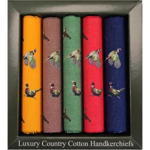 Pheasant Handkerchiefs