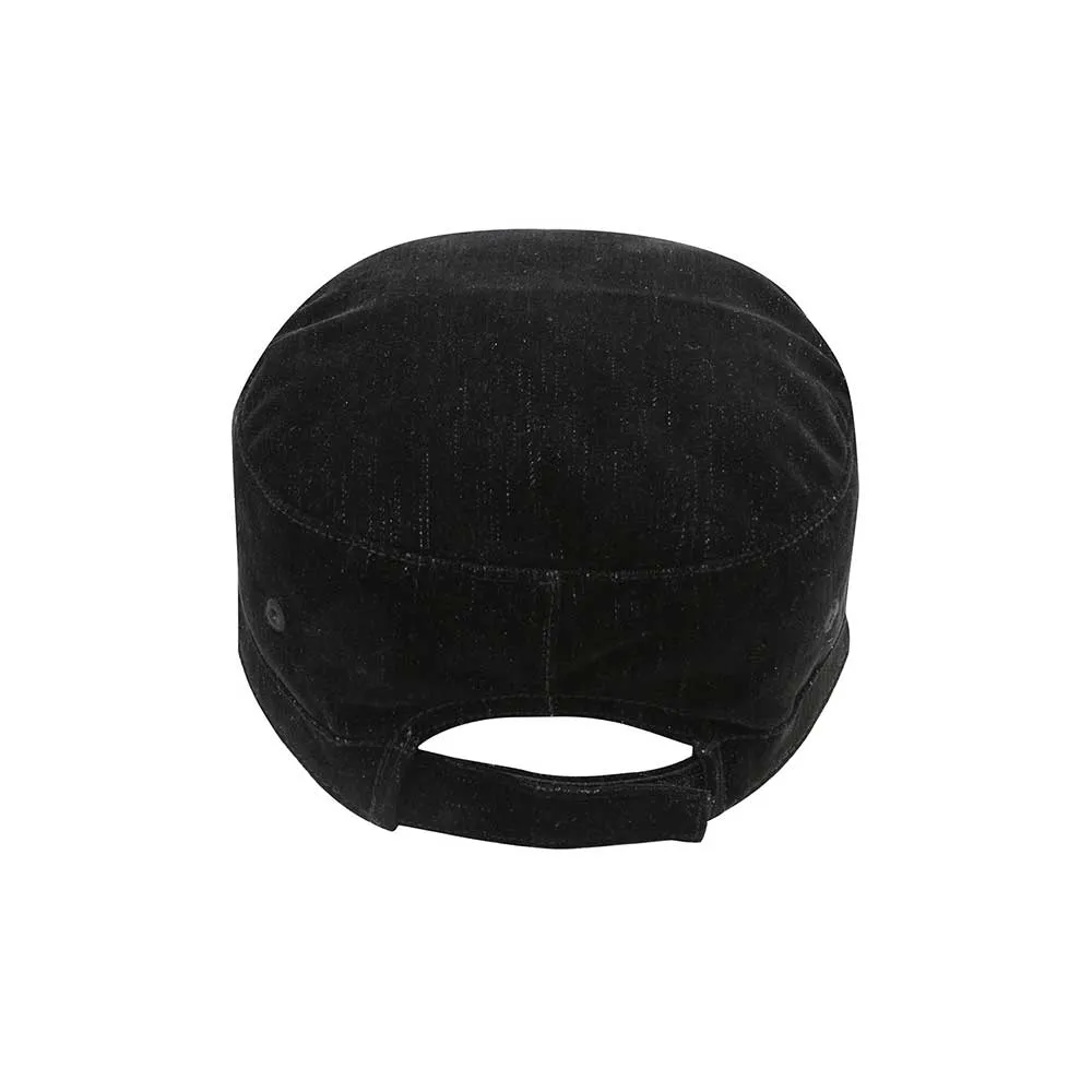 Pinstripe Military Cap