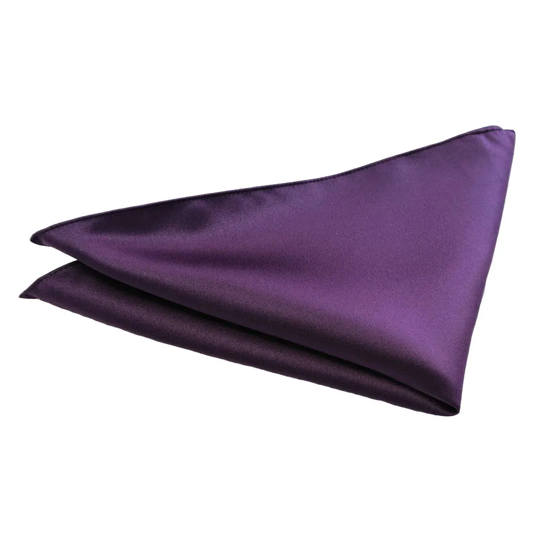 Plain Silk Pocket Square