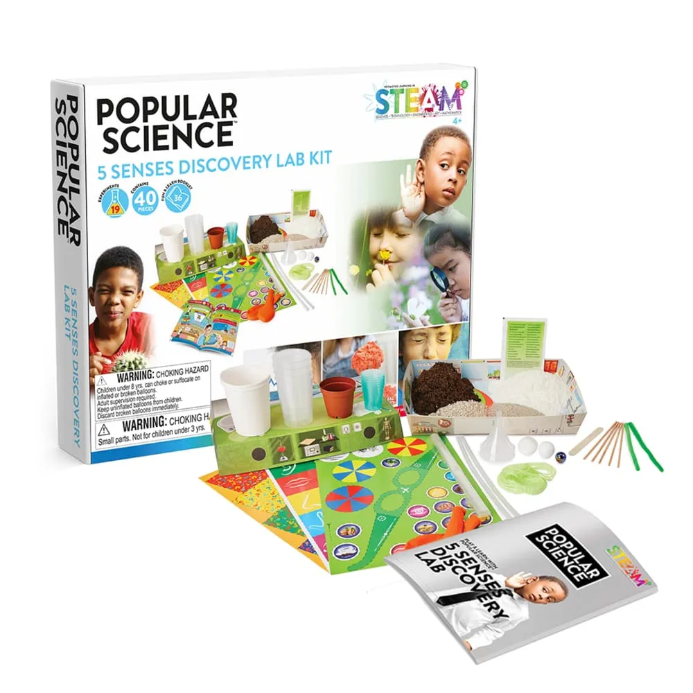 Popular Science 5 Senses Discovery Lab