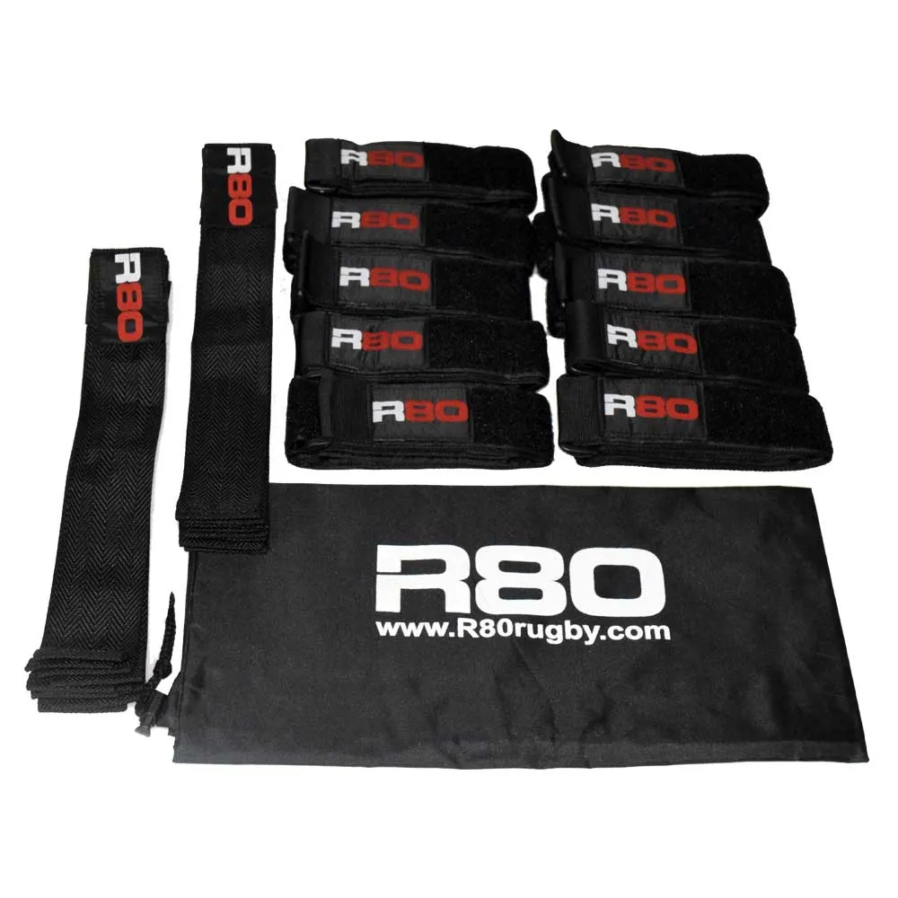 R80 Junior Rippa Rugby Sets for 10 Players