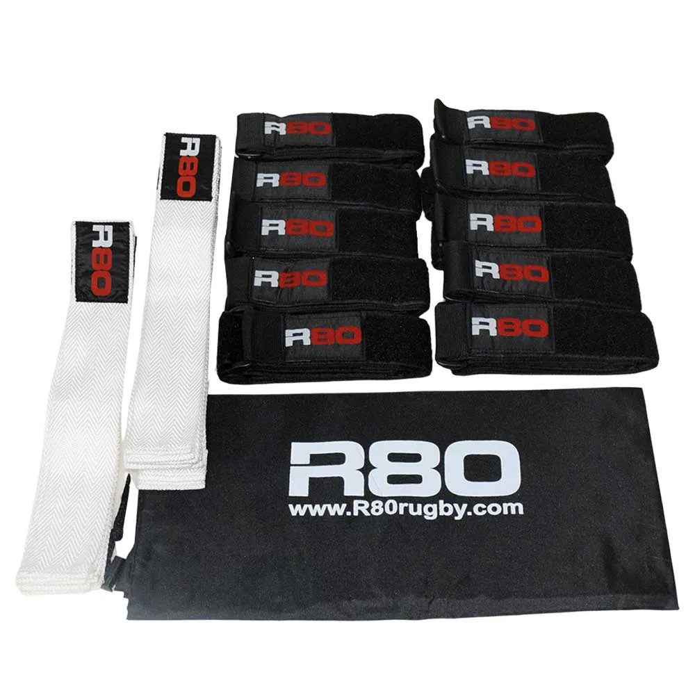 R80 Junior Rippa Rugby Sets for 10 Players