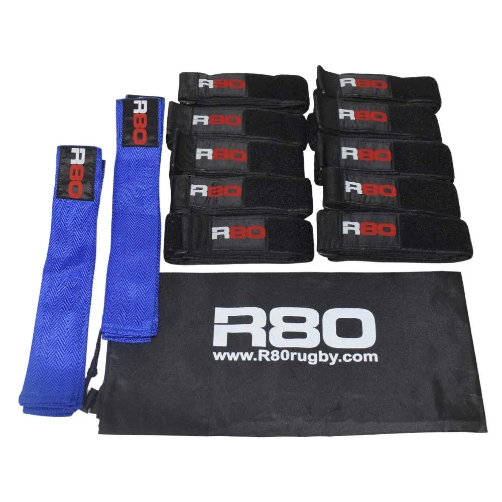 R80 Junior Rippa Rugby Sets for 10 Players