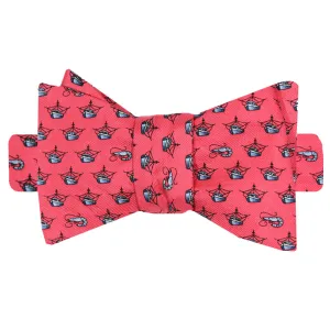 Raspberry Red Boys' Shrimp Trawler Bow Tie