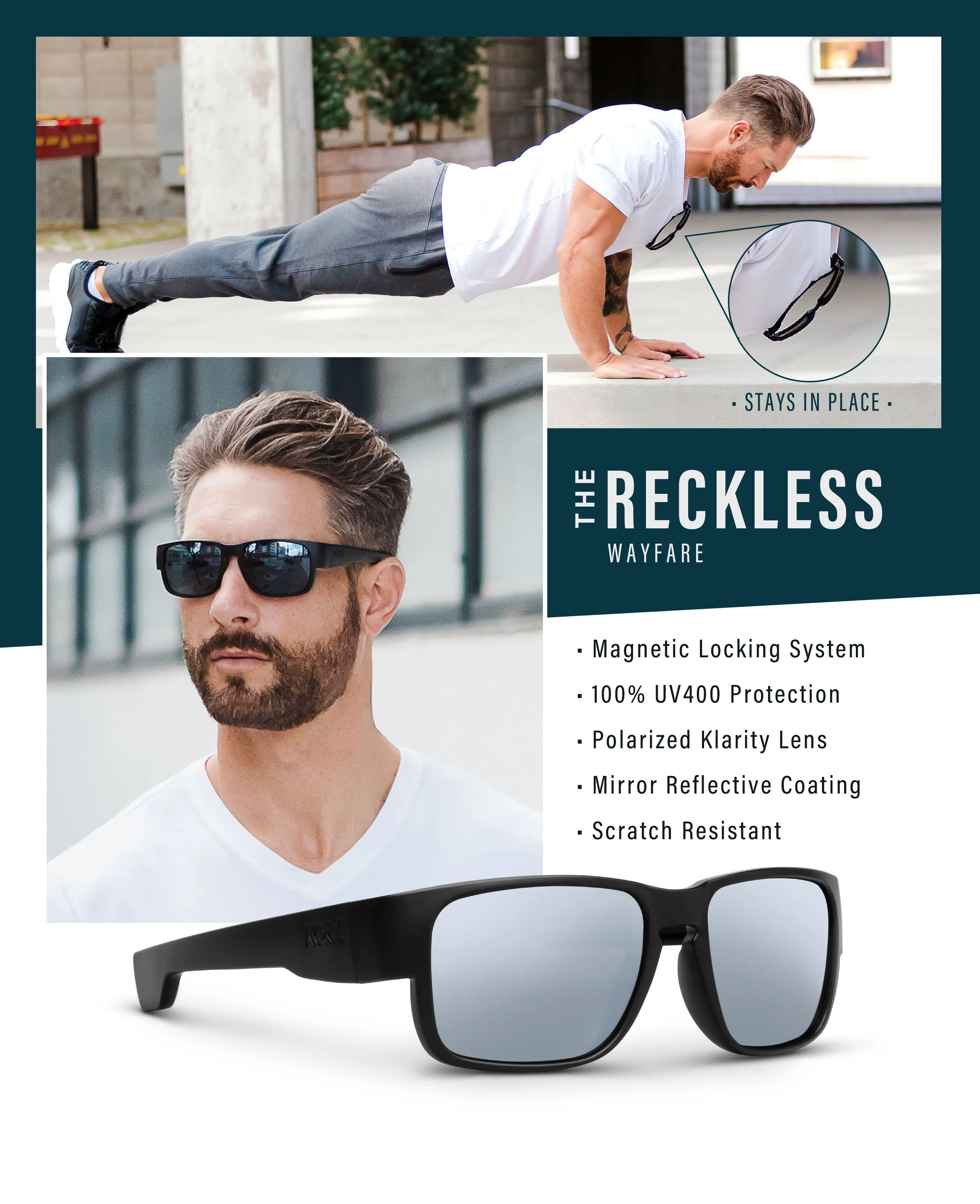 RECKLESS CLASSIC NEO-LOCK SUNGLASSES