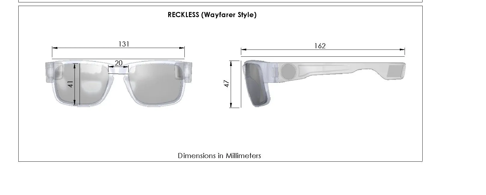 RECKLESS CLASSIC NEO-LOCK SUNGLASSES