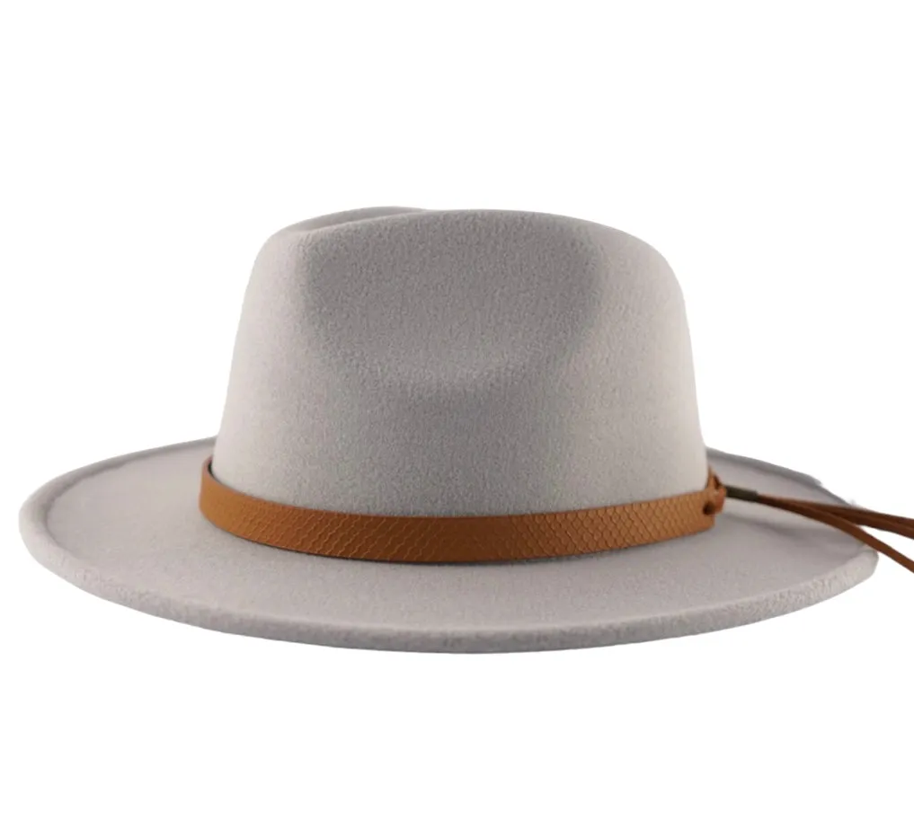 Rivet Fedora - Gray