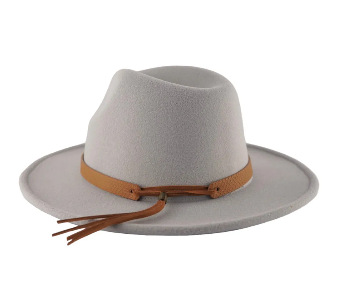 Rivet Fedora - Gray