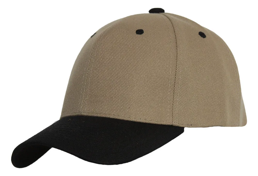 TopHeadwear Two-Tone Adjustable Baseball Cap