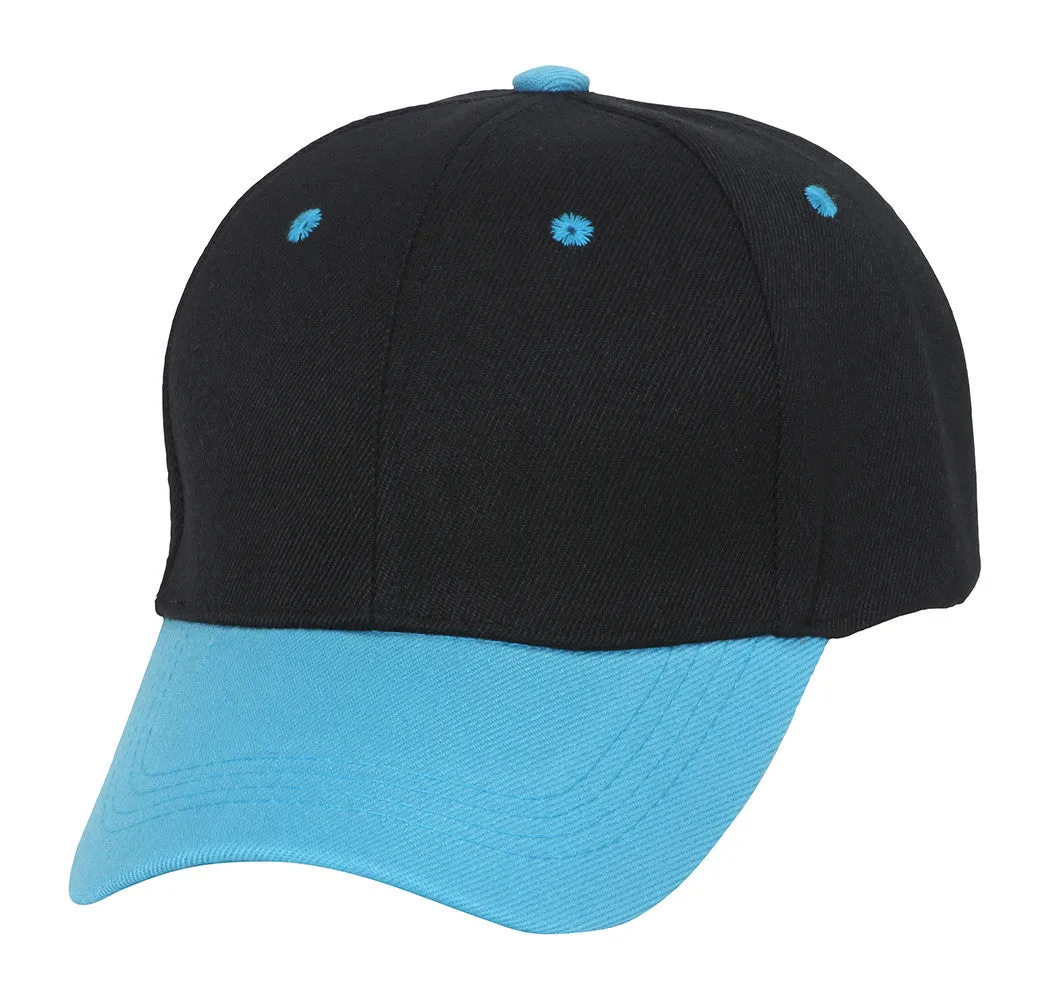 TopHeadwear Two-Tone Adjustable Baseball Cap