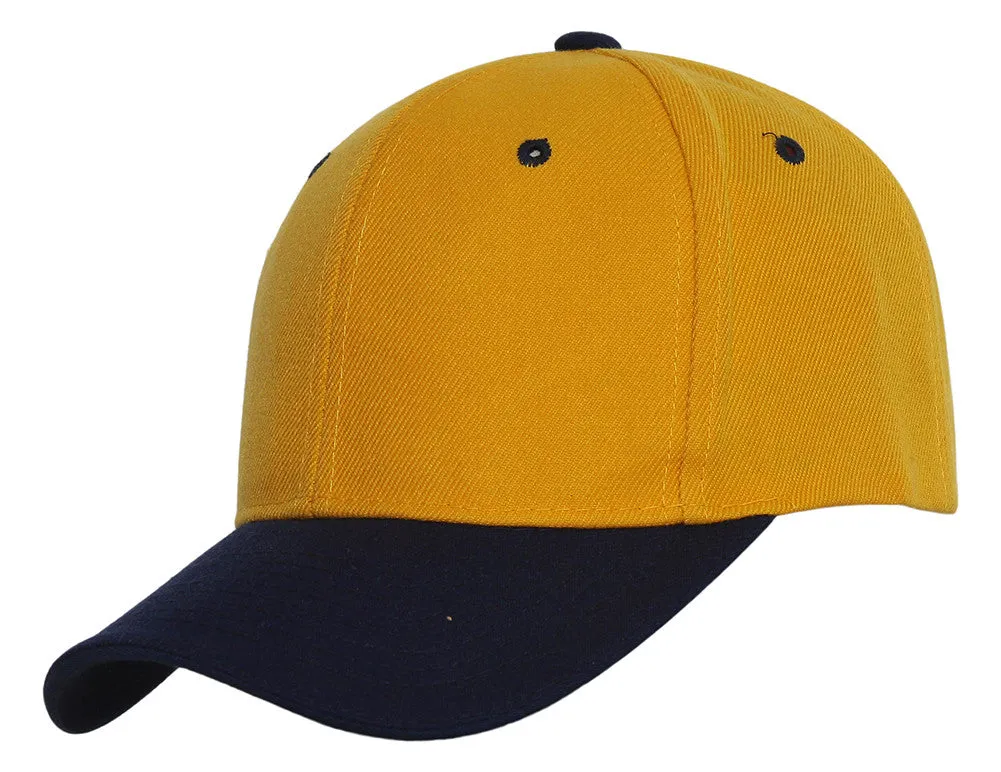 TopHeadwear Two-Tone Adjustable Baseball Cap