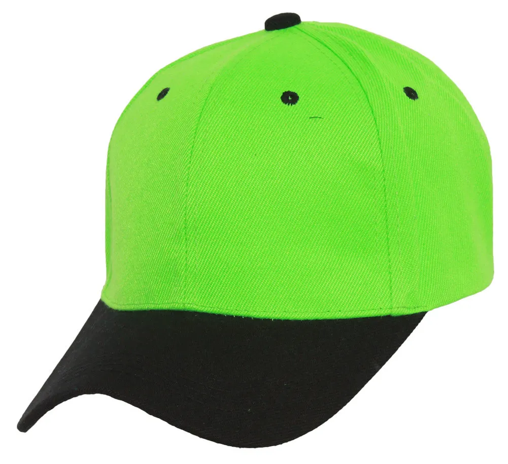 TopHeadwear Two-Tone Adjustable Baseball Cap