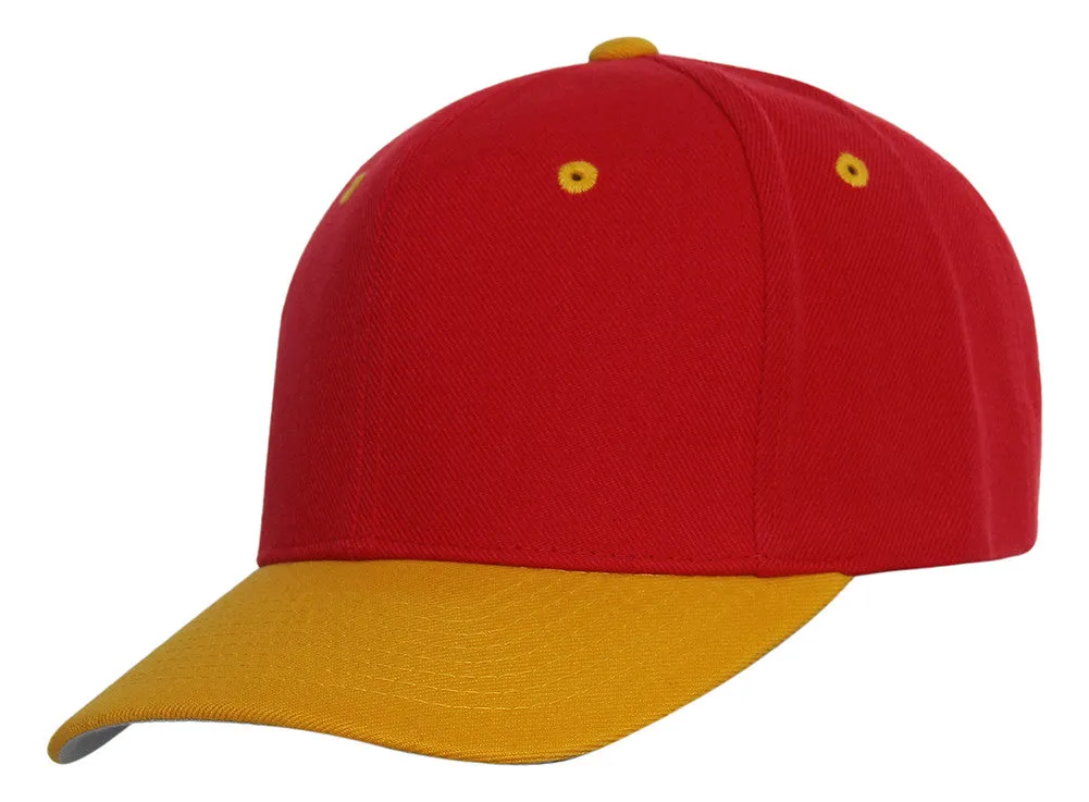 TopHeadwear Two-Tone Adjustable Baseball Cap