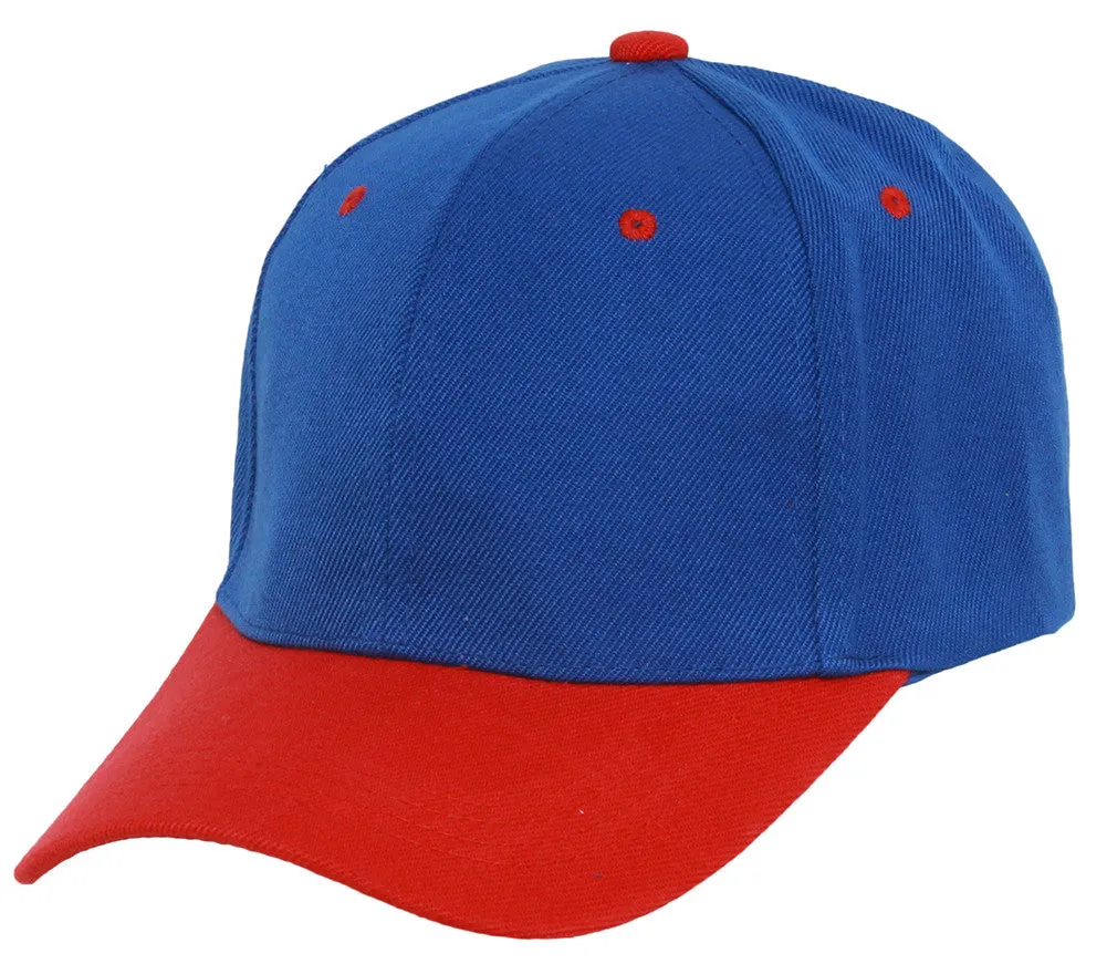 TopHeadwear Two-Tone Adjustable Baseball Cap