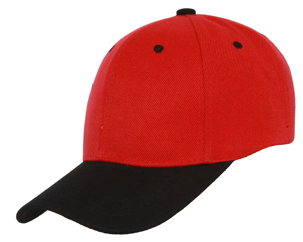 TopHeadwear Two-Tone Adjustable Baseball Cap